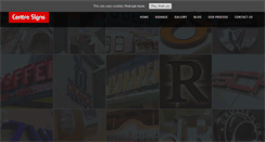 Desktop Screenshot of centresigns.co.uk